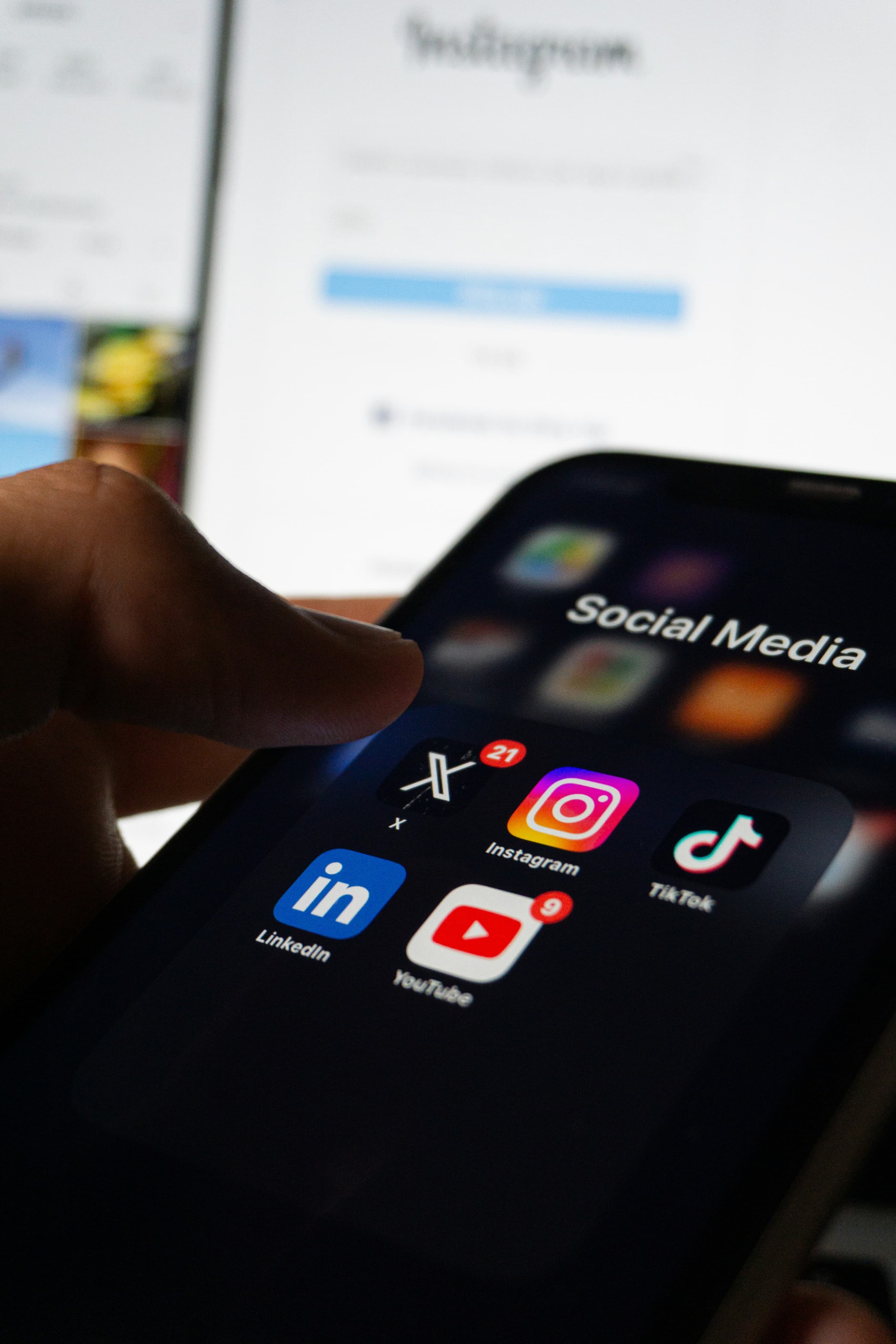 Social media &
 Account management